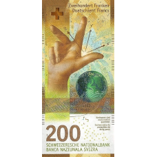 (168) **PNew (P78) Switzerland - 200 Franken (2019)